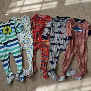 COPY - Assorted carters footie pajamas